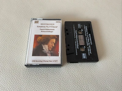 Beethoven No 9 Choral - Richard Edlinger - Music Cassette Tape VGC 1988 - Image 1 of 4