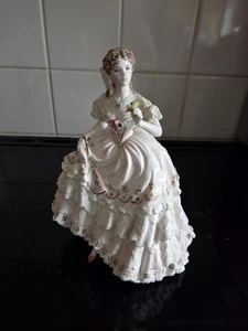 Royal Worcester Bone China Figurine The Fairest Rose Limited Edition 9460/12500 - Picture 1 of 16