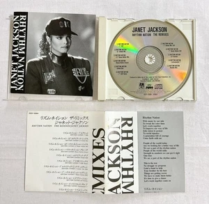 Janet Jackson Rhythm Nation Remixes CD Japan PCCY-10084 OOP - Imagen 1 de 7
