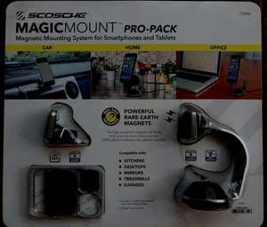 Smart Phone Tablet Mounting Kit Scosche Magic Mount Pro Pack Magnetic SEALED USA - Picture 1 of 5