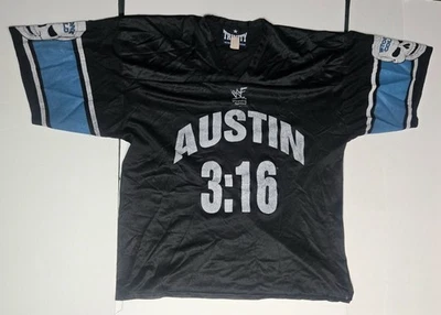 Camiseta de futebol vintage Trinity WWF Stone Cold Steve Austin 3:16 GG - Imagem 1 de 4