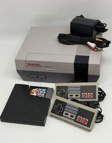 Nintendo NES Console Bundle With Mario Bros. Original NES-001