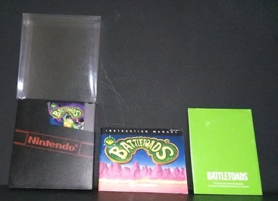 Battletoads (Nes) (1991) w Manual And Poster. Manual Is In Impeccable Shape.  - Image 1 of 4
