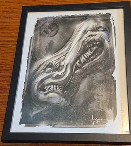 Orlando Arocena John Carpenter's The Thing Framed 9x12 A4 Sized Horror Print Art - Picture 1 of 12
