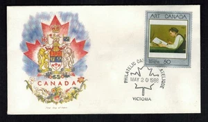 Canada #1203, 1988 50¢ Art Masterpiece, R. G. Sharpe (RGS) cachet FDC VF - Bild 1 von 1