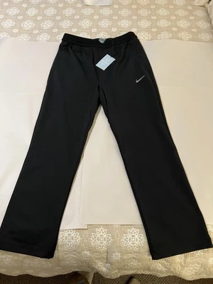 Nike Nocta Pants Mens Medium Black Swarovski Crystals Swoosh NRG Knit Drake - Image 1 of 4