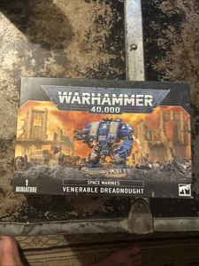 Space Marine Venerable Dreadnought Warhammer 40K nuovo con scatola - Foto 1 di 1