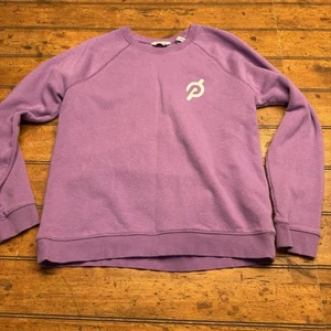 Peloton Sweatshirt Pullover Lila Rundhals Activewear Logo Oberteil Small - Bild 1 von 3