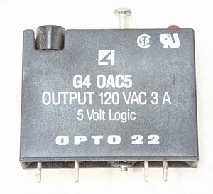 OPTO 22 Output Logic Module Relay, 120VAC 3A 5-Volt G4 OAC5 - Picture 1 of 3