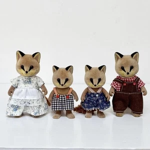 Sylvanian Families Renard Red Fox Family Set 1995 Rare Vintage Collectible USED - Picture 1 of 11