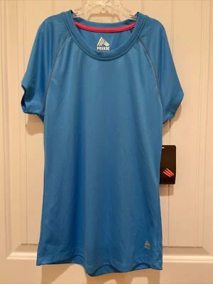 Nuevo con etiquetas Top Dri Tech Active Wear azul para mujer RBX talla pequeña. Foto 1 de 4