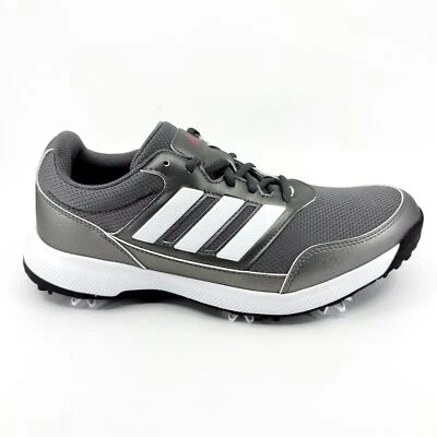 Zapatos de golf Adidas Tech Response 2.0 gris plata metálico para hombre EE9123 Foto 1 de 4