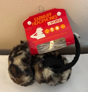 Sporto Ohrenschützer Kopfhörer Gepard Druck Neu SMARTPHONE LAPTOP MP3 PLAYER - Bild 1 von 3