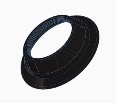 GAD3D/DESIGNED BY MTOMA Objektivplatine für Meopta Opemus 5 M39 Lens board - Darkroom - Schwarzkammer