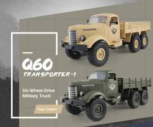 Véhicule militaire Transporter 1 Full Body 1:16 Mini 2.4GHz RC 6WD Tracked Jouet - Photo 1/21