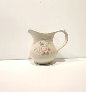 Pfaltzgraff Creamer Tea Rose Stoneware Cream Pitcher - Picture 1 of 5