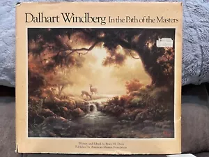 DALHART WINDBERG 1978 IN THE PATH OF THE MASTERS 47 COLOR PLATES DJ HB - Foto 1 di 6