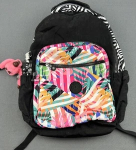 Kipling Seoul Go PS Print Rucksack / Computertasche Black Print Combo. - Bild 1 von 16