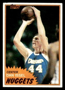 Dan Issel 1981 Topps #11   Denver Nuggets - Picture 1 of 2
