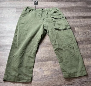 G Star Raw Olive Green Cargo Pants Trousers Size 28x30 N2 - Picture 1 of 8