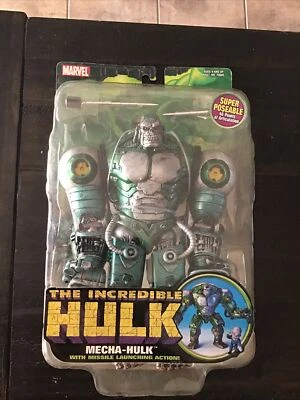Mecha Hulk Action Figure New Carded MOC SEALED Marvel Incredible Card - Image 1 of 4