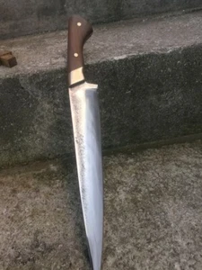 WILDE MASSGEFERTIGTE HANDGEFERTIGTE 14 ZOLL LANG IN HOCHWERTIGEM STAHL JAGD SCHÖNER KEIF - Bild 1 von 1