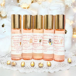 PERFUME  FRAGRANCE  10ML BODY OILS FOR  KIDS🚲🌸✨🎈  (GENTLE FORMULA) - Picture 1 of 12