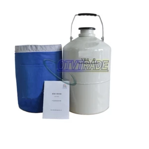 1PC 50mm Storage Type Liquid Nitrogen Storage Tank 6L Static Cryogenic Container - Picture 1 of 2