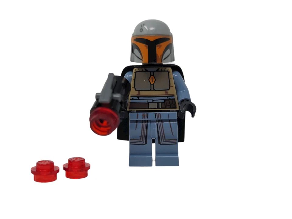 Lego Mandalorian Tribe Warrior Grey Helmet Minifigure Star Wars 75267 - Image 1 of 1