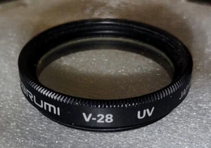 Marumi 28mm V-28 UV UltraViolet Filter Light use, Excellent Used Condition. - Picture 1 of 2
