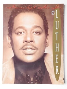 Never Let Me Go - Luther Vandross song book piano vocal guitar chords - 12 songs - Picture 1 of 3