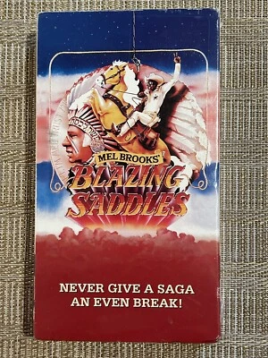 Blazing Saddles VHS Full screen New/Sealed Rated R - Image 1 of 4