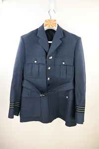 Vintage L.J. Dewhirst UK safari jacket/blazer in navy size M/L (approx) - Foto 1 di 14