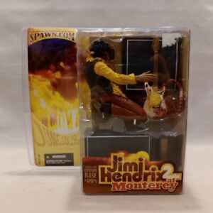 Toys McFarlane Jimi Hendrix 2 at Monterey Super Stage Figure Fender Guitar