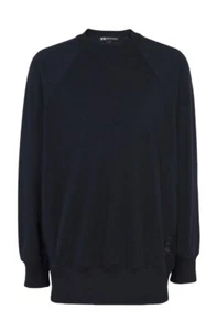 NWT Y-3 Yohji Yamamoto Adidas Long Sleeve Black Shirt Men’s Small - Picture 1 of 4