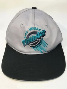 Vintage Annco IHL Hockey Las Vegas Thunder Snapback Adjustable Cap Hat Gray - Picture 1 of 5