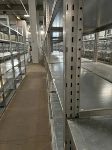 Mauser Fachbodenregal 100lf Felder Lager Einrichtung 2,50m Böden 120x70cm Regal - Bild 1 von 6