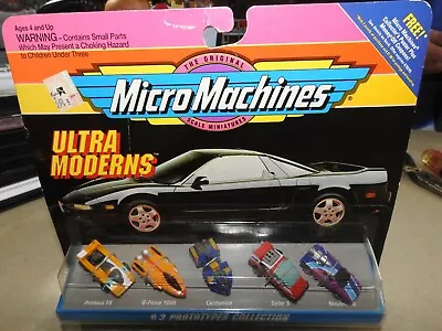 NEW Micro Machines Ultra Moderns #3 Prototypes Collection by Galoob NIP 1993 - Image 1 of 4