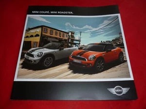 MINI R58 R59 cupé Roadster Cooper S SD John Cooper Works Prospekt 2013 - Imagen 1 de 6
