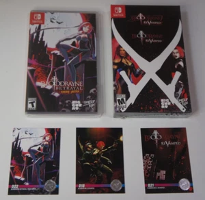 Bloodrayne 1 &2 Revamped and Bloodrayne Betrayal Fresh Bites Nintendo Switch LRG - Foto 1 di 19