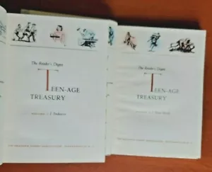 2 Vintage Reader's Digest Teen-Age Treasury, Vol 2 & 4 - Hardcover - Picture 1 of 12