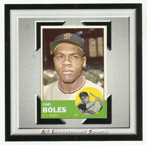 1963 Topps CARL BOLES #428 NM-MT+ **sharp baseball card** TD91