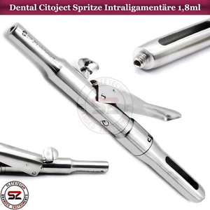 Intraligamentäre Spritze Citoject Anästhesie Dental 1,8ml EU Sintraject Zahnarzt - Picture 1 of 7