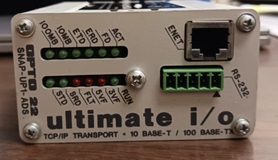 Opto 22 SNAP-UP1-ADS Ultimate I/O TCP/IP Transport Tested & Working - Image 1 of 4