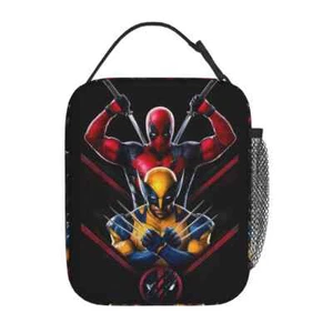 Insulated Lunch Boxes Deadpool And Wolverine Lunch Food Box Thermal Bento Box - Picture 1 of 15