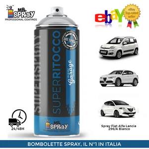 Spray Fiat Alfa Lancia Jeep 296/A Bianco Divino 1K 400ml !!LUCIDO DIRETTO!! - Foto 1 di 1