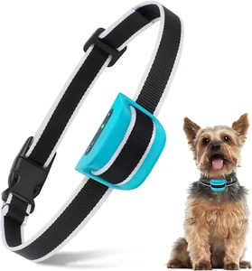 Collar de Corteza de Perro PequeñO, Recargable Collares Antiladridos Azul - Imagen 1 de 7