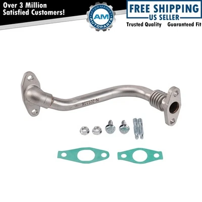 Linha de retorno de óleo do turbocompressor compatível com 2010-2016 Chevrolet 2010-2016 GMC - Imagem 1 de 4