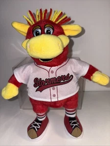 Lancaster PA Barnstormers Mascota Cylo 9” Peluche Vaca Antropomórfica - Imagen 1 de 8