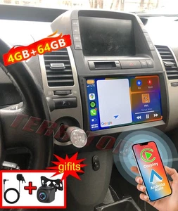 4+64 GB Android 14 para Toyota Prius 2003-2009 Carplay coche estéreo GPS navegación radio - Imagen 1 de 24